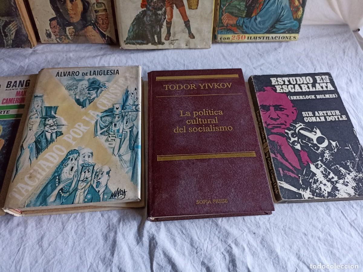 Libros: Lote 10 viejos libros en espa&ntilde;ol - Foto 2