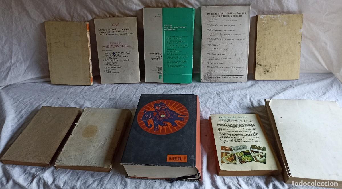 Libros: Lote 10 viejos libros en espa&ntilde;ol - Foto 8