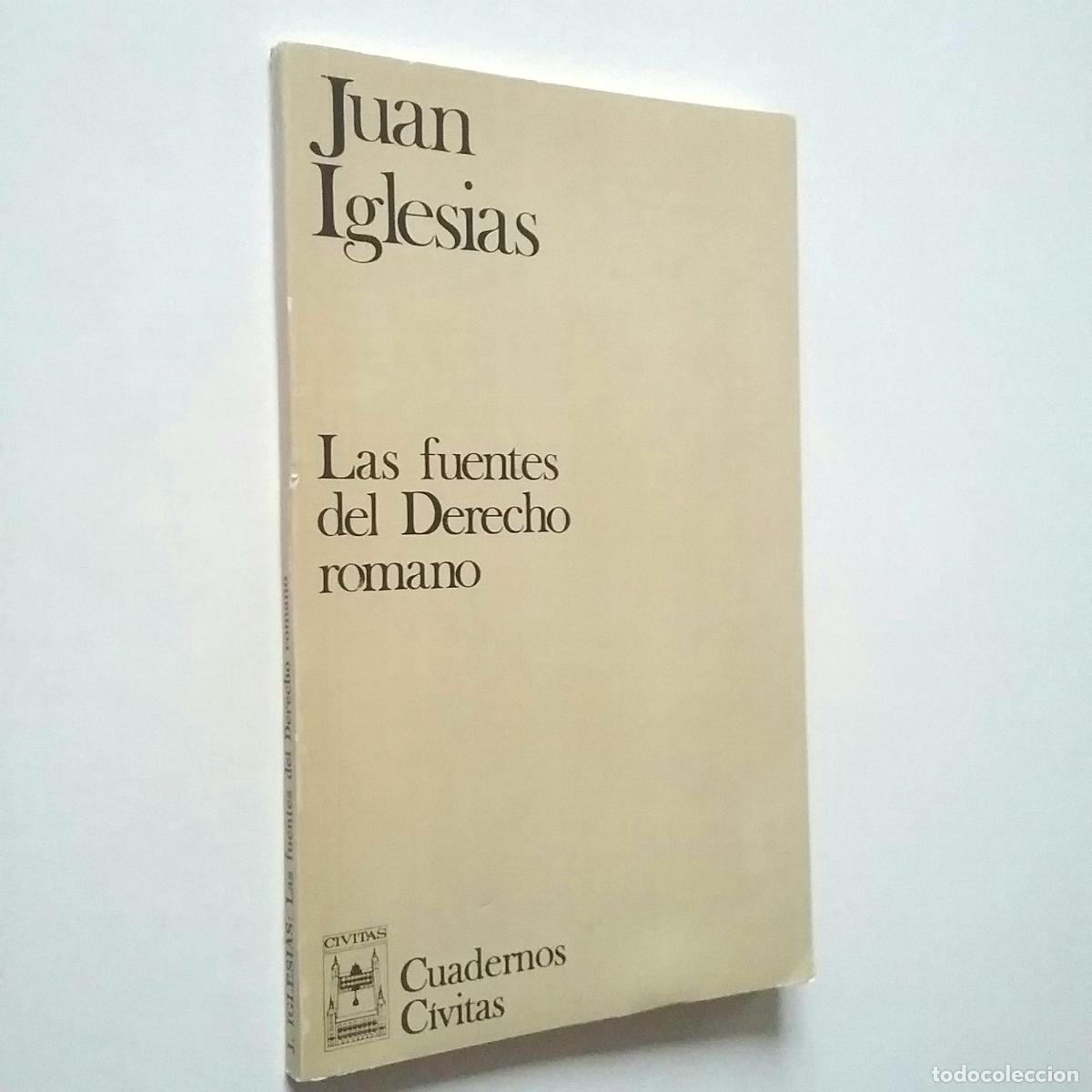 Libros: Juan Iglesias - Las fuentes del Derecho romano - Foto 1