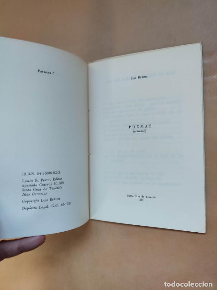 Libros: Poemas (in&eacute;ditos). - &rdquo;Bu&ntilde;uel, Luis.&rdquo; - Foto 3