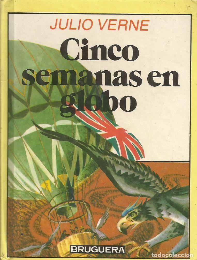 Libros: Cinco semanas en globo. - Julio Verne. TDK837 - Foto 1