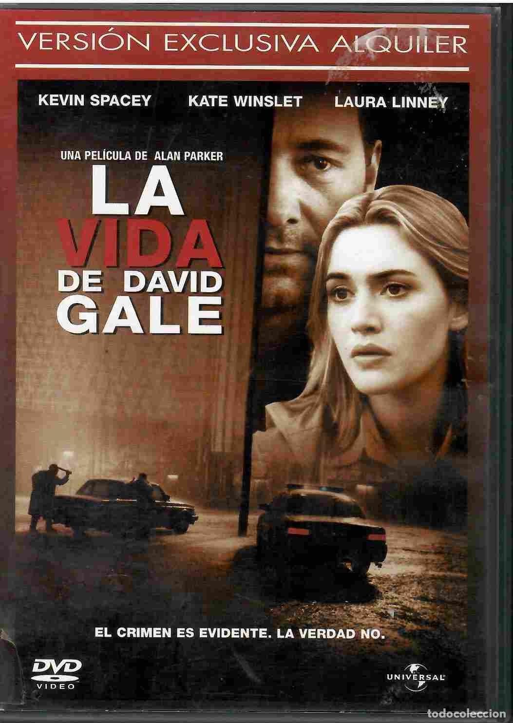 Libros: La vida de David Gale. - DVD Alan Parker. EEUU. 2003. Intriga. - Foto 1