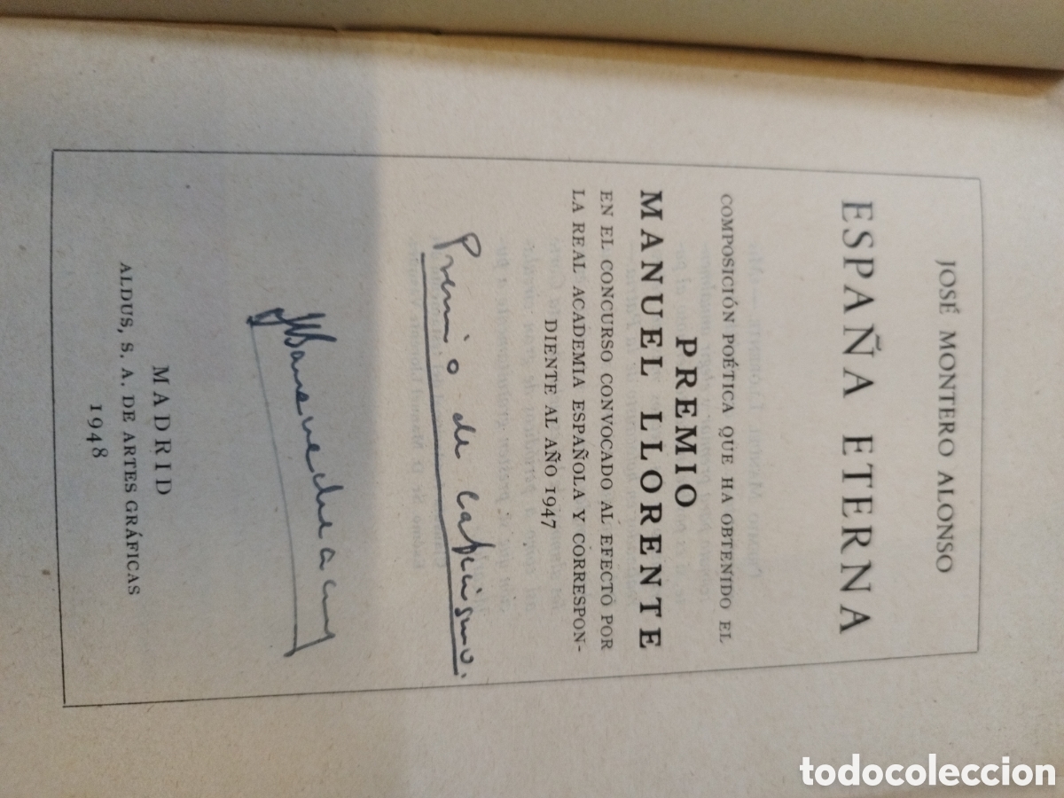 Libros: ESPA&Ntilde;A ETERNA - MONTERO ALONSO,Jos&eacute; - Foto 4