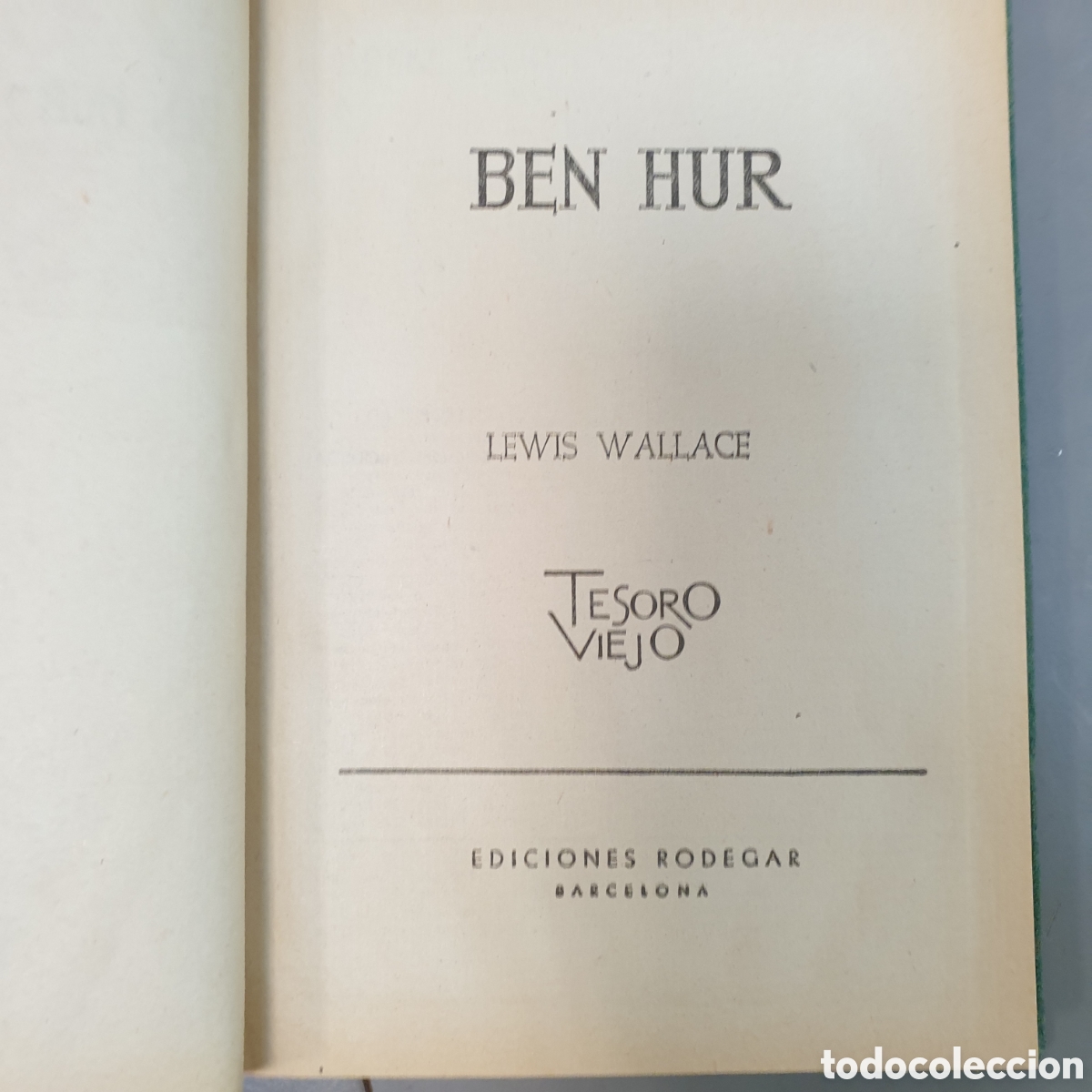 Libros: BEN HUR LEWIS WALLACE - Foto 2