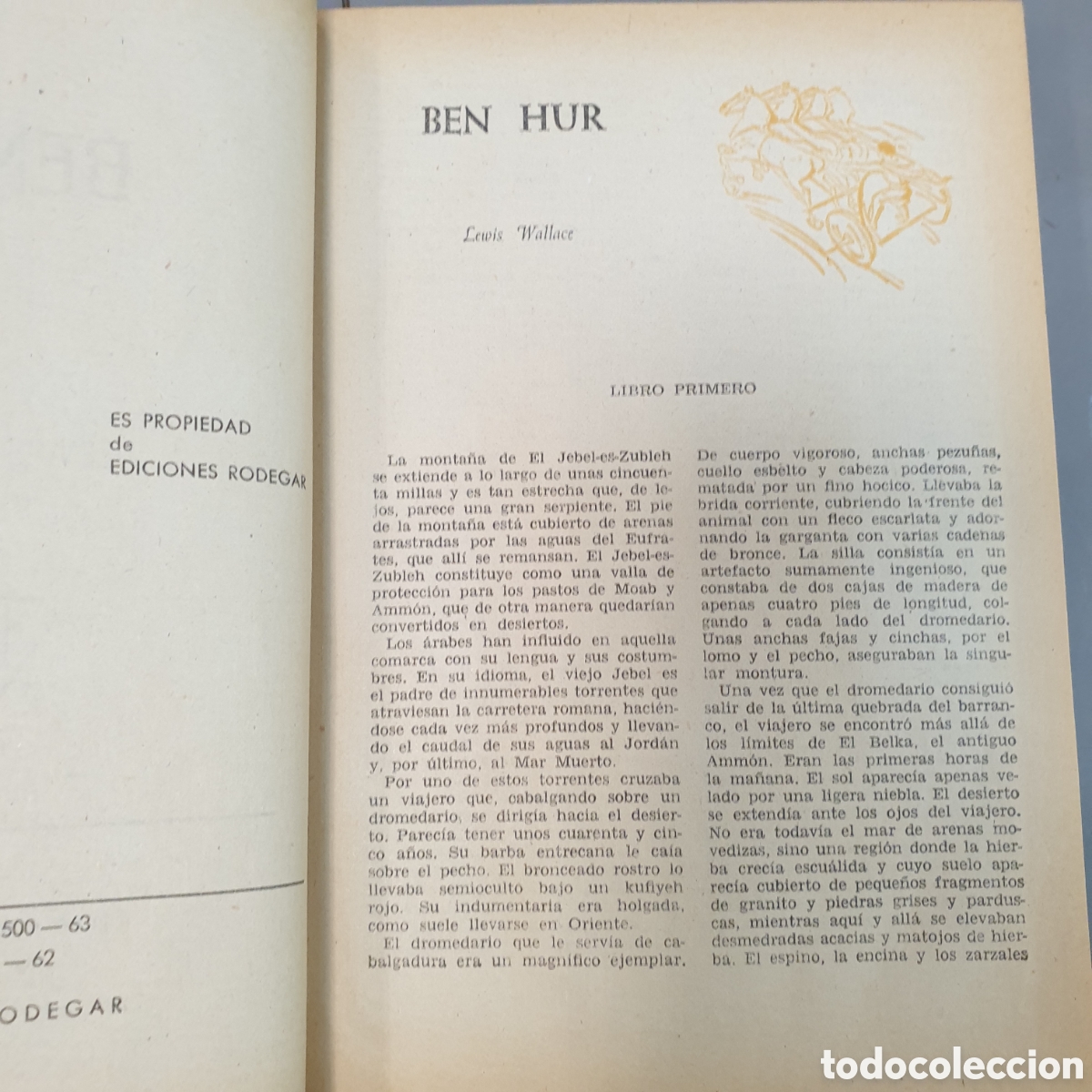 Libros: BEN HUR LEWIS WALLACE - Foto 3