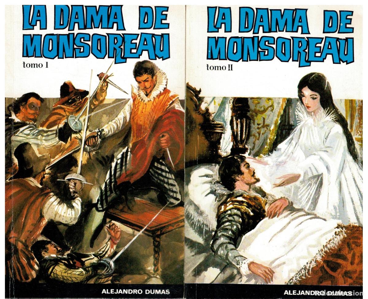 Libros: LA DAMA DE MONSOREAU. 2 vols. - Foto 1