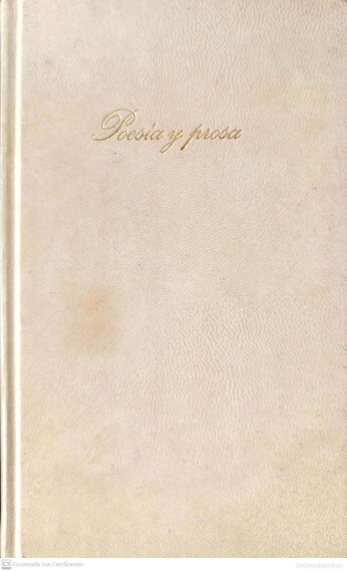 Libros: Poes&iacute;a y Prosa - Francisco de Quevedo - Foto 1