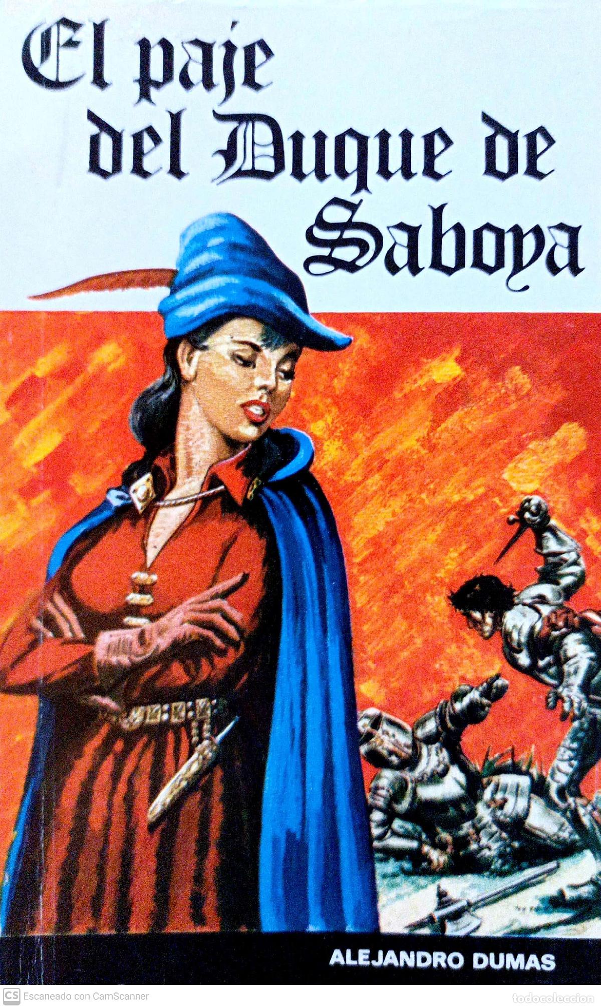 Libros: El paje del Duque de Saboya - Dumas, Alejandro - Foto 1