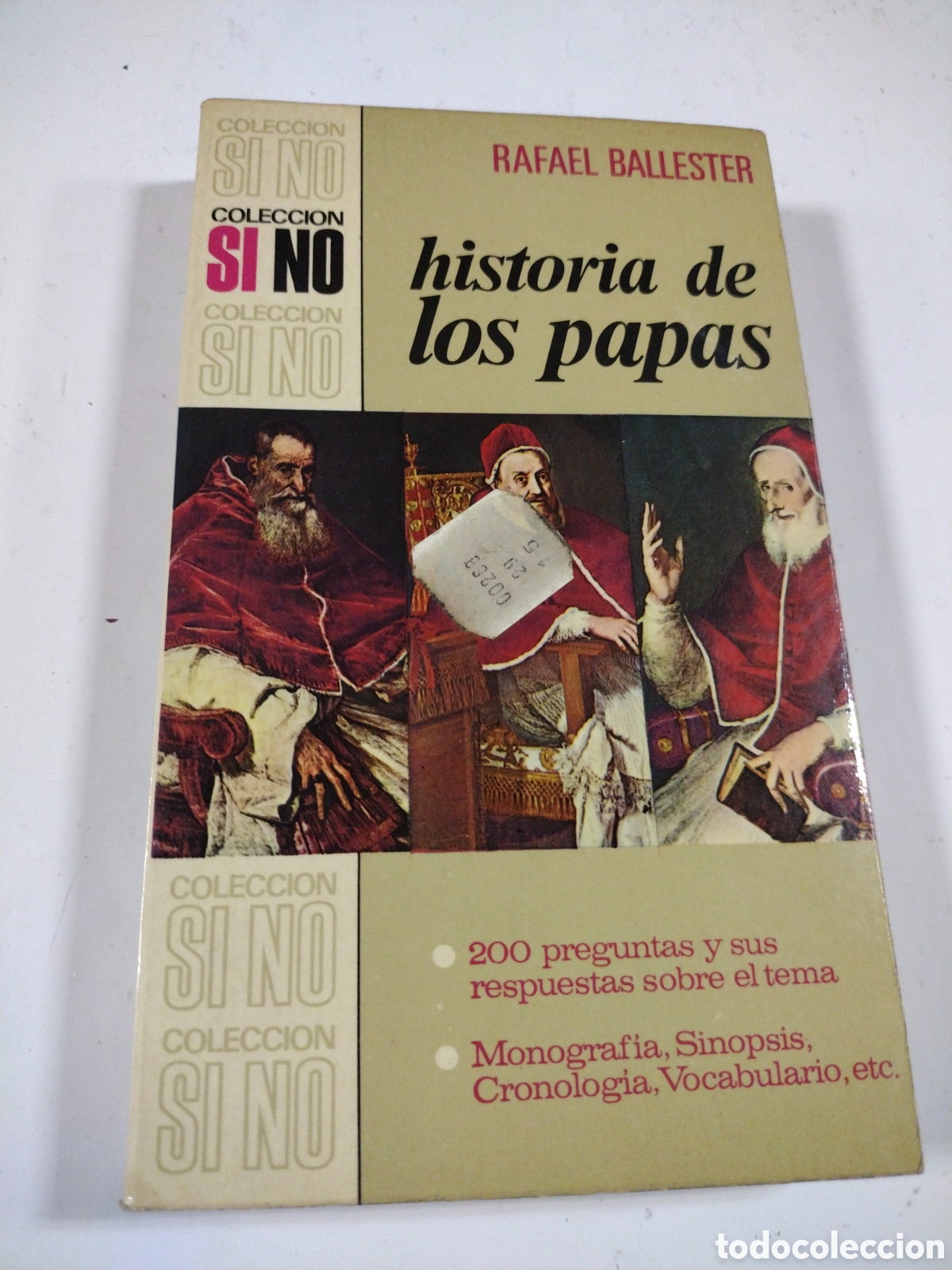 Libros: Historia de los papas - Rafael Ballester - Foto 1