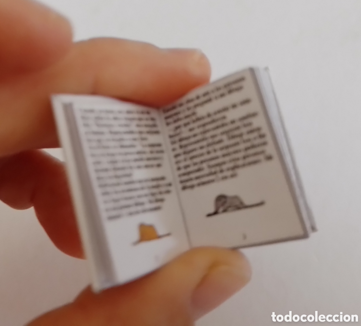 Libros: Minilibro miniatura El principito. Con texto e im&aacute;genes en el interior - Foto 5