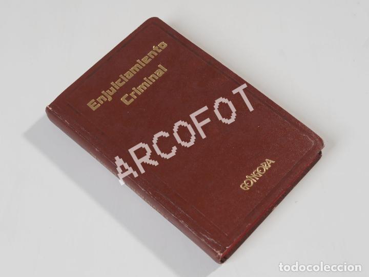 Libros: Enjuiciamiento criminal - G&oacute;ngora - Foto 1