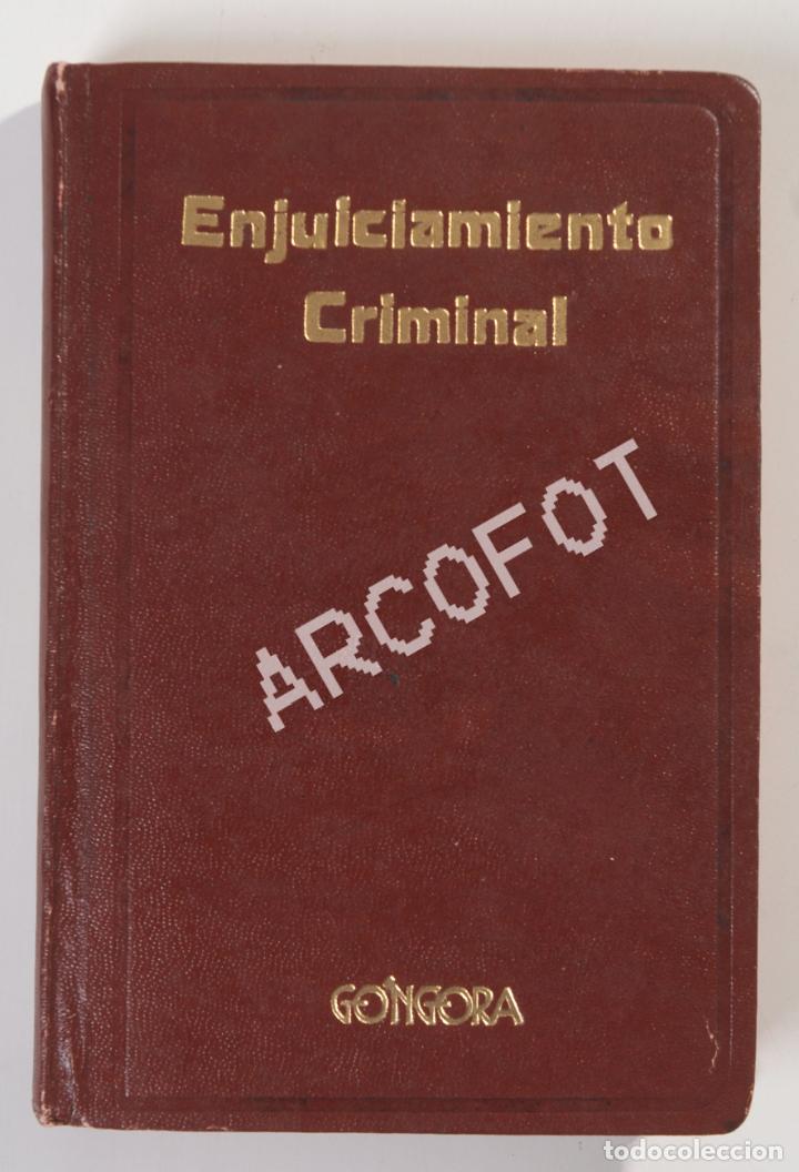 Libros: Enjuiciamiento criminal - G&oacute;ngora - Foto 2