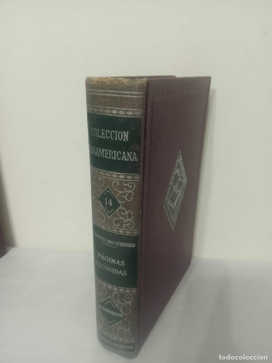 Libros: PAGINAS ESCOGIDAS ( ALBERTO MASFERRER ) - Foto 1