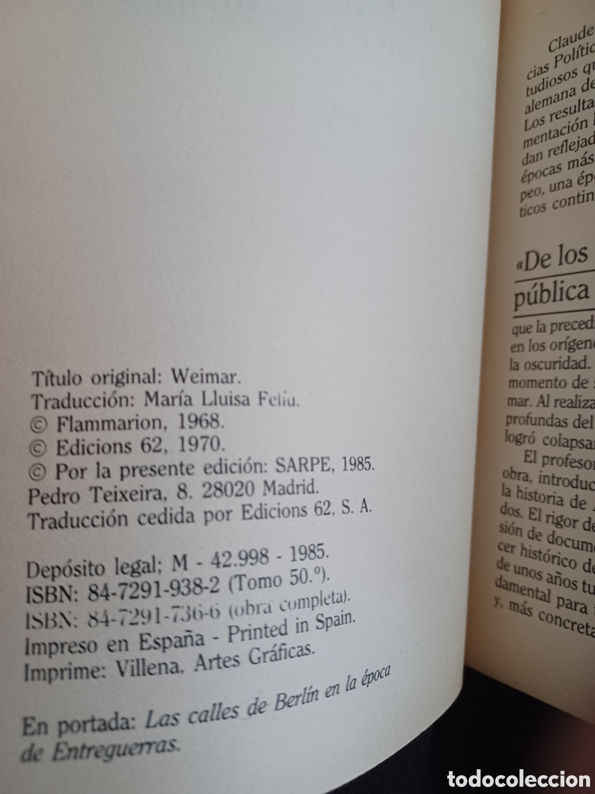 Libros: Barybook 303. . De los espartaquistas al nazismo y la Rep&uacute;blica de Weimar Claude klein - Foto 3