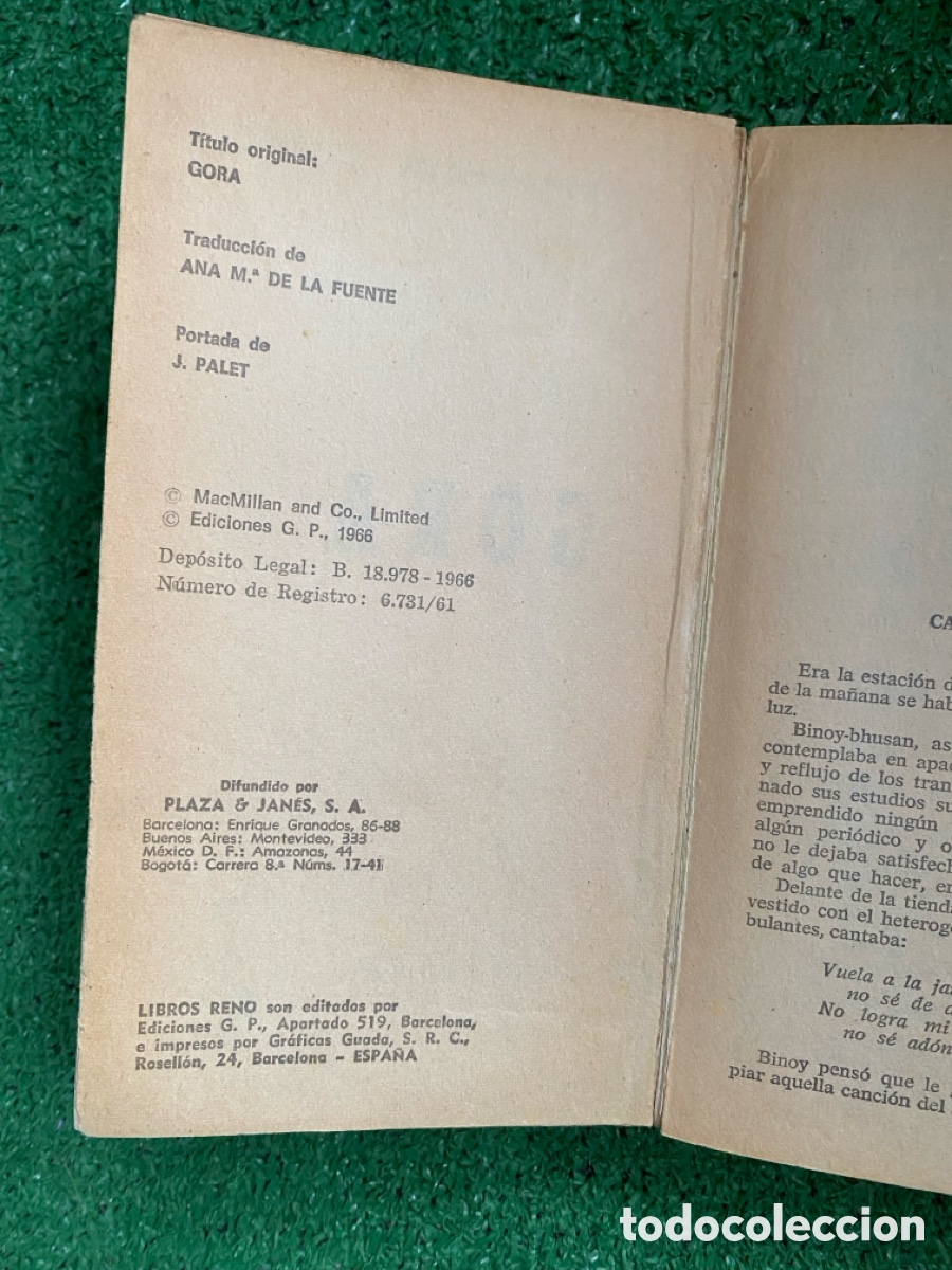 Libros: Gora - Rabindranath Tagore - Foto 3