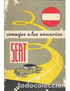 Libros: SEAT CONSEJOS A LOS USUARIOS - An&oacute;nimo - Foto 1