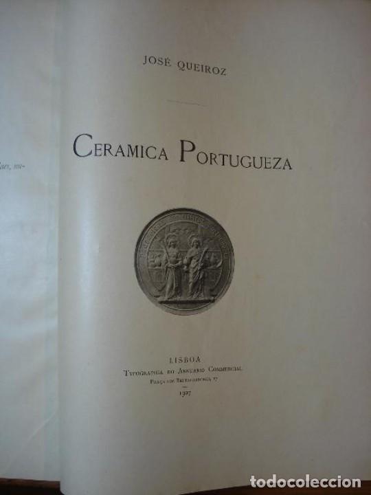 Libros: CERAMICA PORTUGUEZA. - Queiroz, Jos&eacute;. - Foto 3