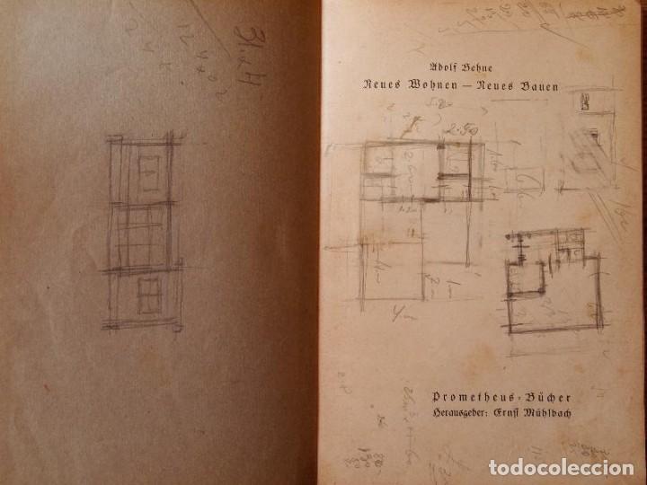 Libros: NEUES WOHNEN - NEUES BAUEN. - Behne, Adolf. - Foto 3