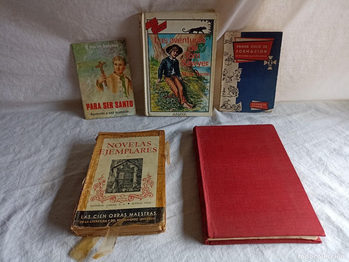 Libros: Lote 5 viejos libros en espa&ntilde;ol - Foto 1