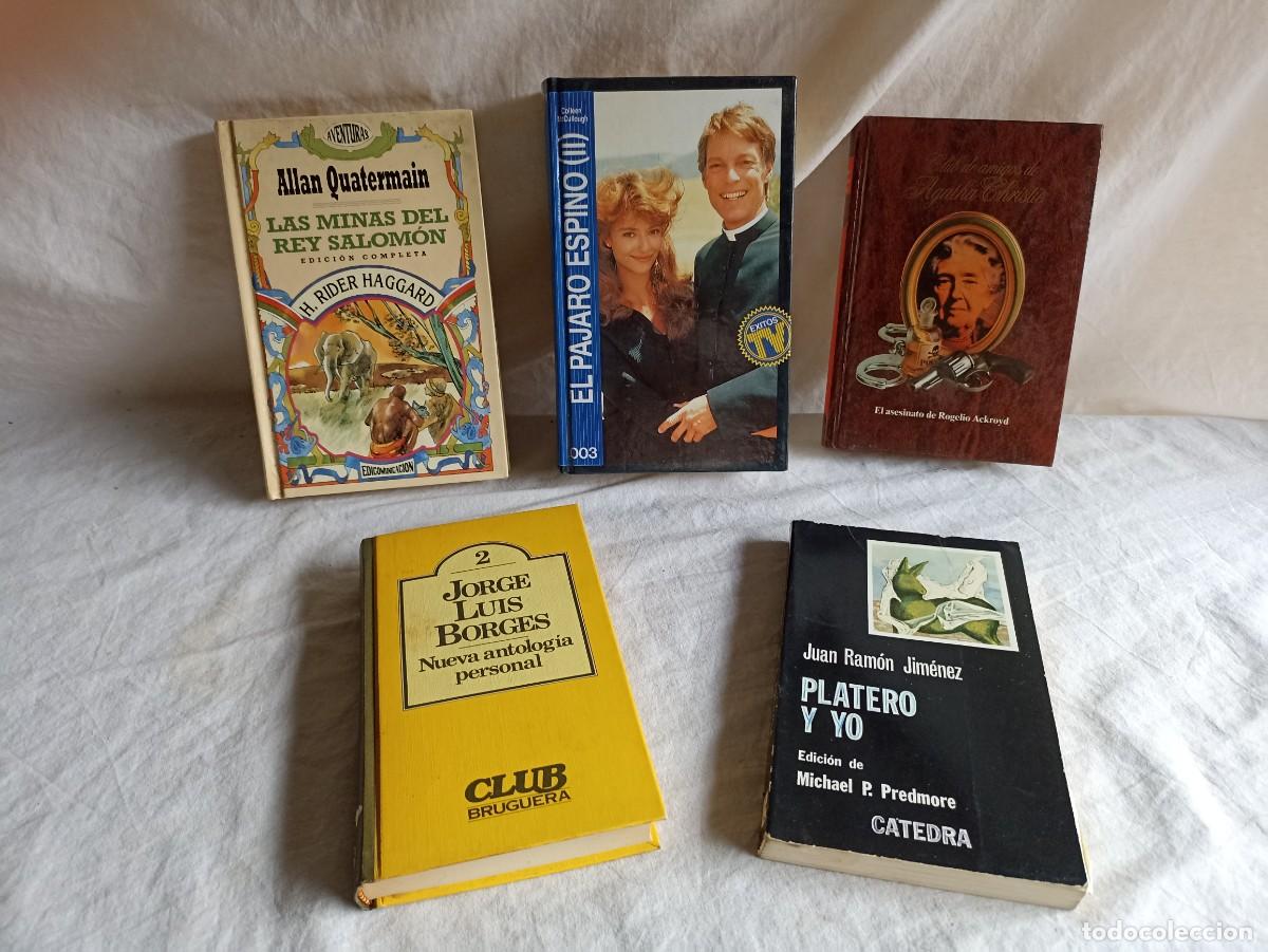 Libros: Lote 5 viejos libros en espa&ntilde;ol - Foto 1