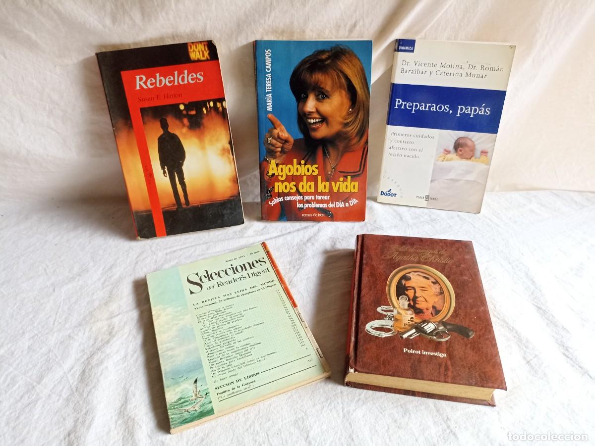 Libros: Lote 5 viejos libros en espa&ntilde;ol - Foto 1