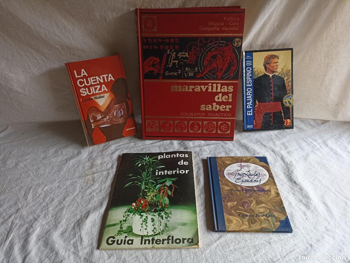 Libros: Lote 5 viejos libros en espa&ntilde;ol - Foto 1