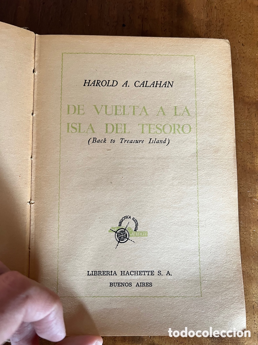 Libros: H. A. Calahan - De Vuelta a la Isla del Tesoro - 1943 - Foto 2