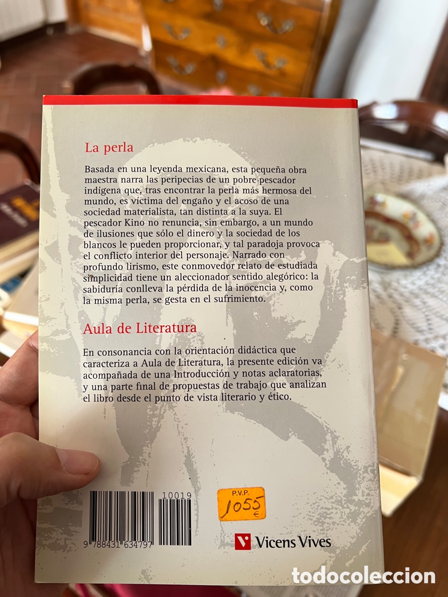 Libros: la perla John Steinbeck ed vicens vives - Foto 2