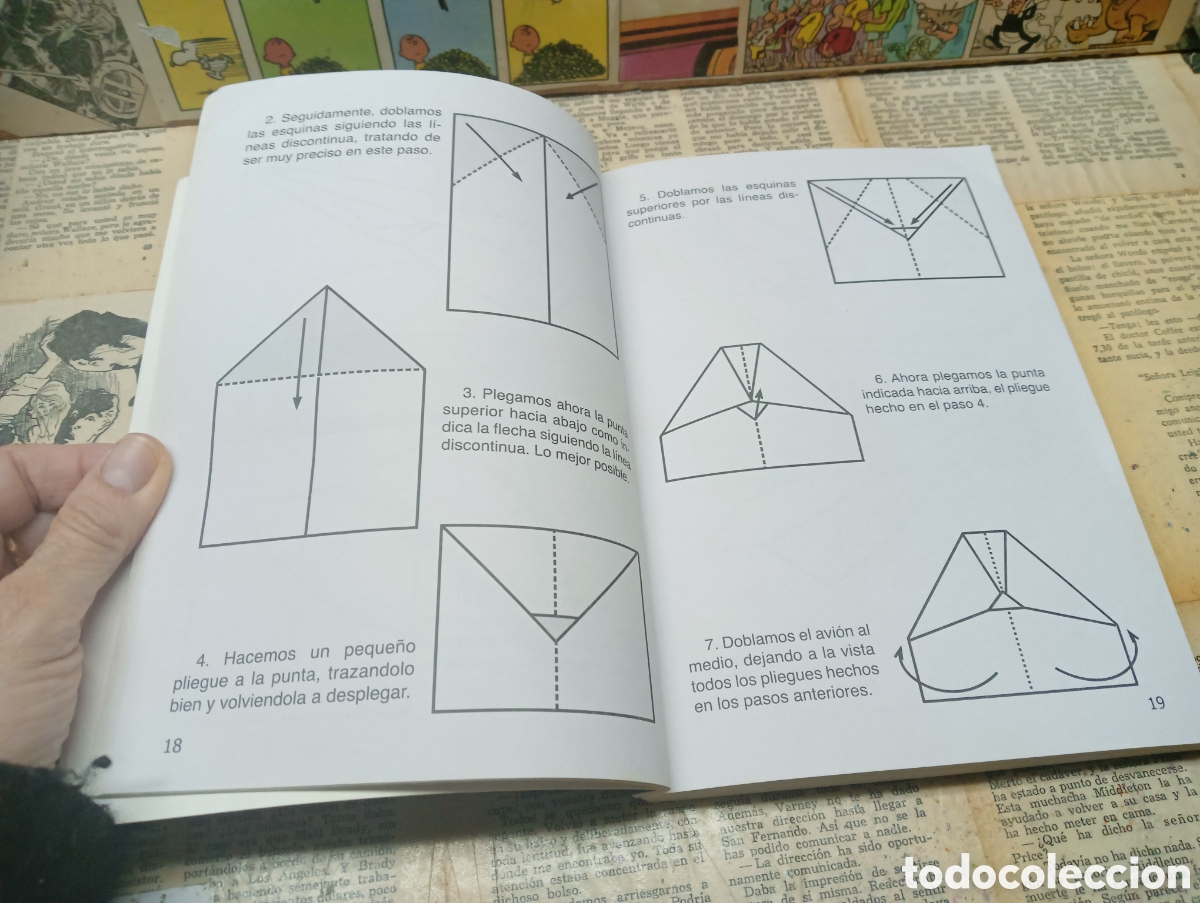 Libros: Aviones de papel ( papiroflexia). - Foto 3