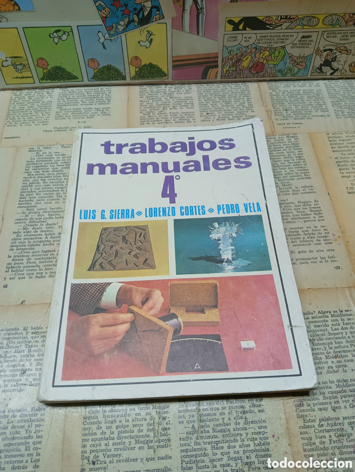 Libros: Trabajos manuales 4 . Anaya serie c&aacute;tedra. - Foto 1