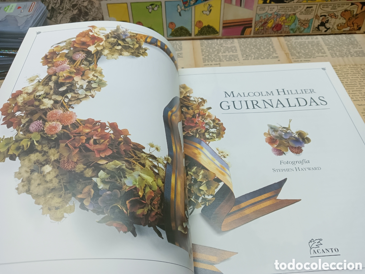 Libros: Guirnaldas . Malcolm Hillier - Foto 2