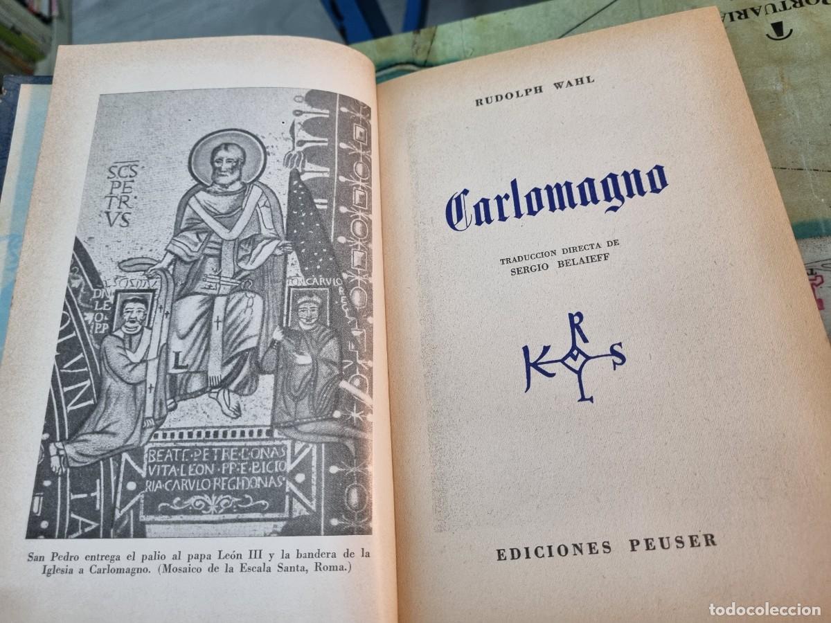 Libros: CARLOMAGNO (Rudolph Wahl) - Foto 3