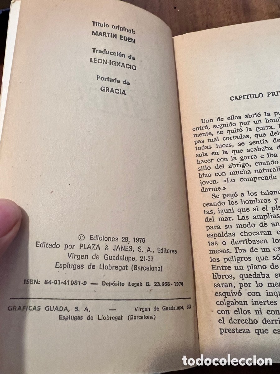 Libros: Mart&iacute;n Eden.- London, Jack 1976 - Foto 2
