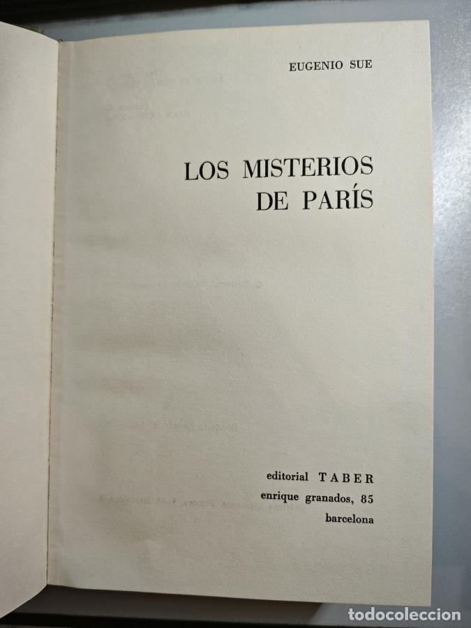 Libros: Los misterios de Paris. - Eugenio Sue. TDK843 - Foto 1
