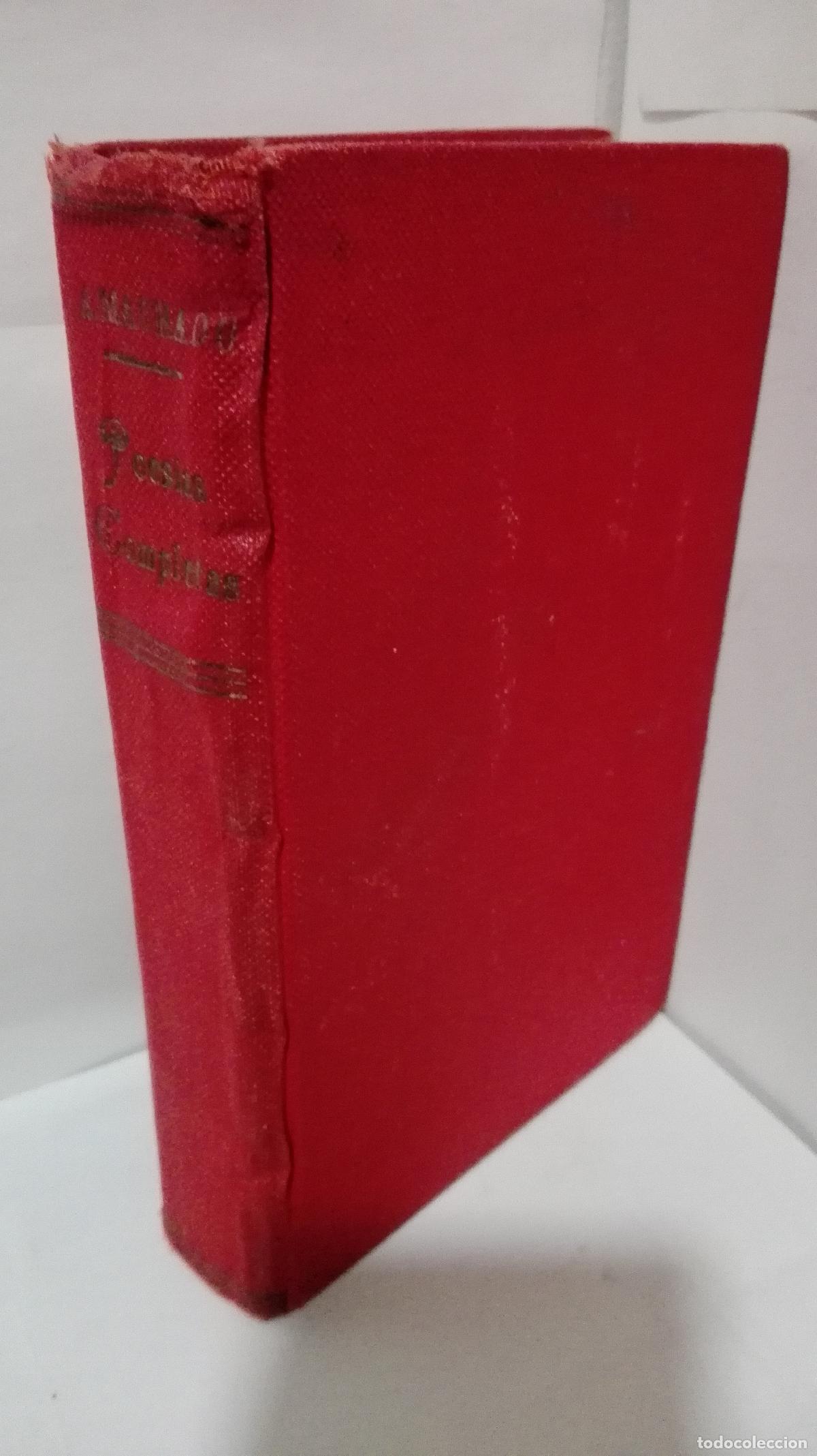 Libros: POESISA COMPLETAS (ANTONIO MACHADO) - Machado, Antonio - Foto 1