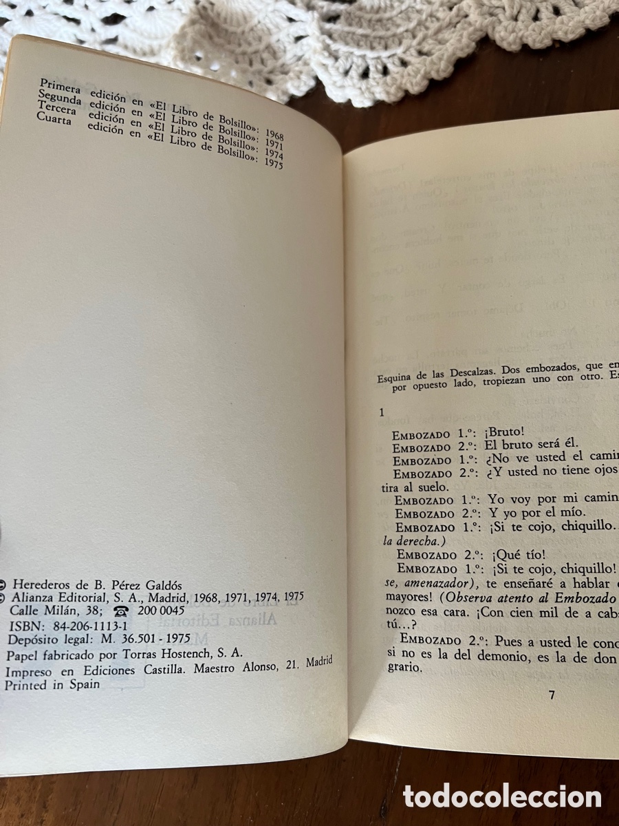 Libros: P&Eacute;REZ GALD&Oacute;S, Benito.- - Tormento - Foto 2