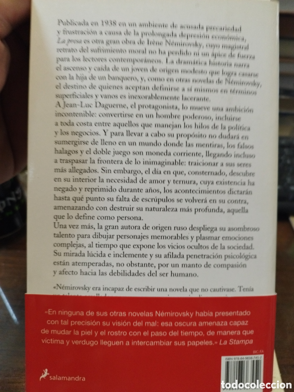 Libros: LA PRESA. 1&ordf; Edici&oacute;n - NEMIROVSKY,Ir&eacute;ne - Foto 2