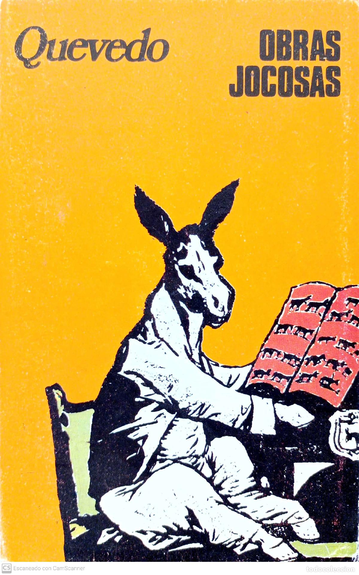 Libros: Obras jocosas - Quevedo - Foto 1