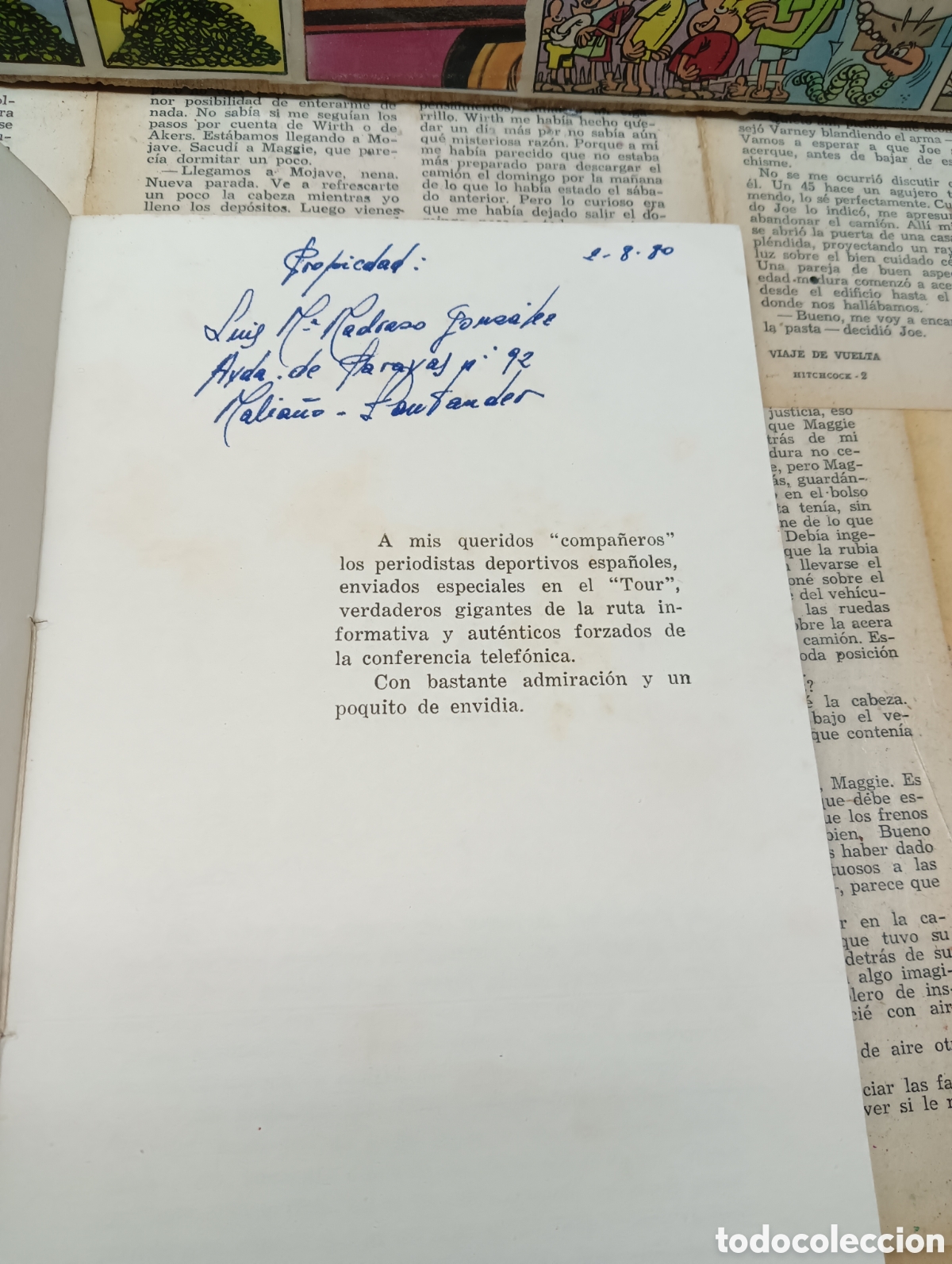 Libros: !Oficio de perros! Felipe de Mazarrasa. - Foto 7