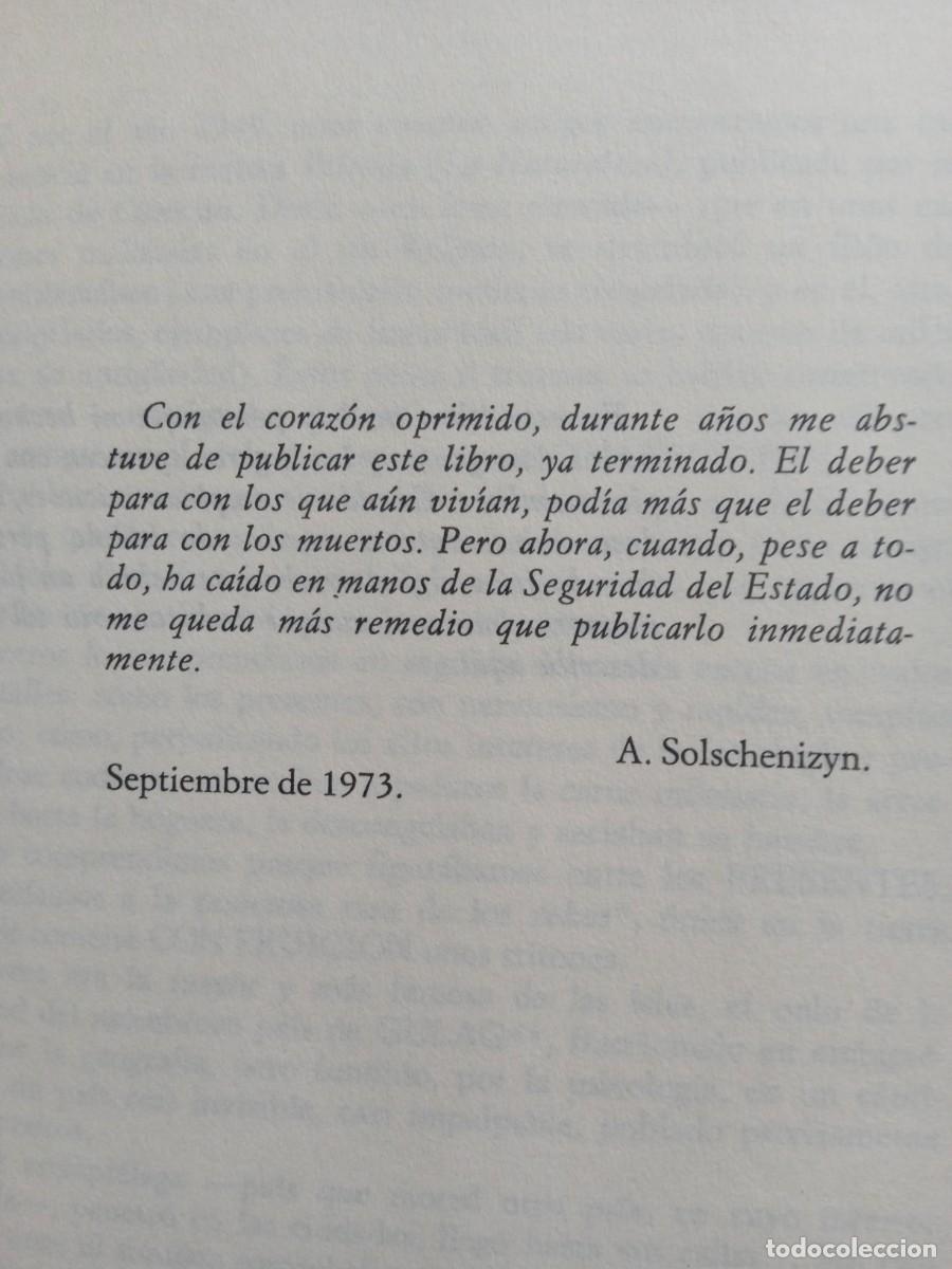 Libros: Novela - ARCHIPIELAGO GULAG (445) - Foto 6