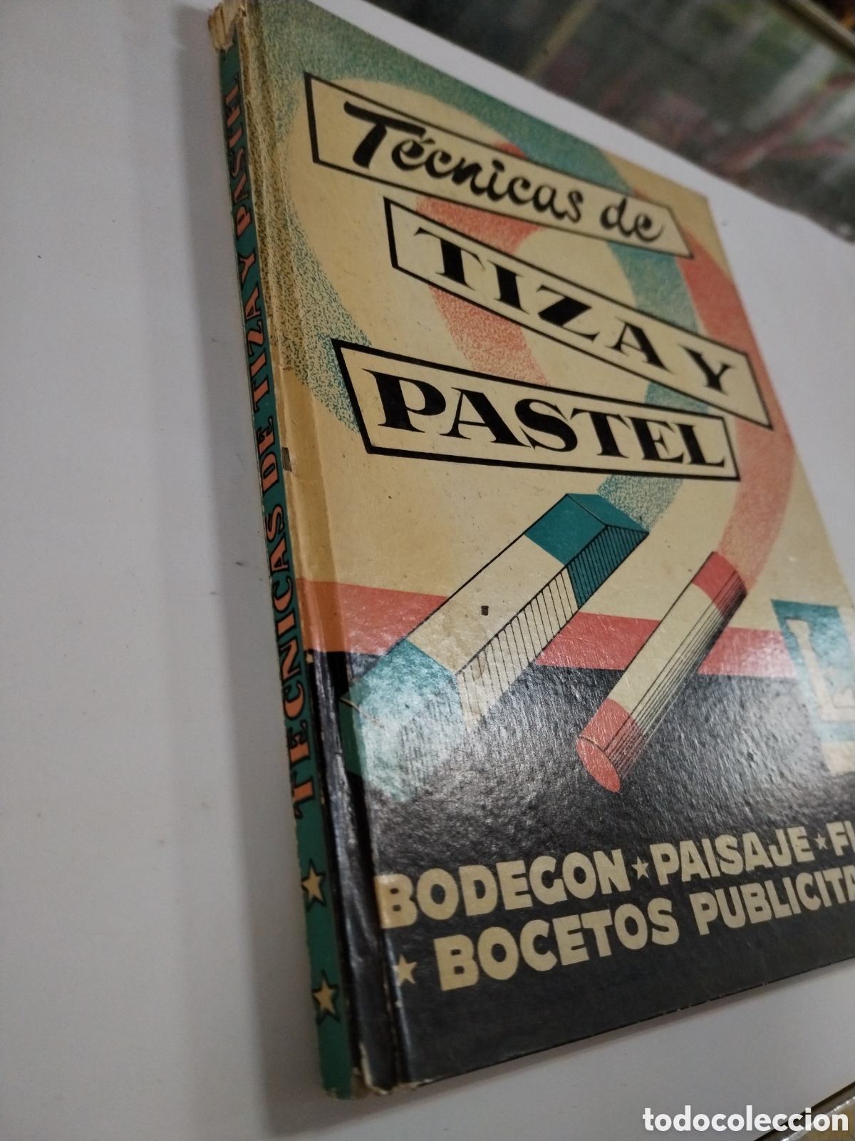 Libros: TECNICAS DE TIZA Y PASTEL. LEDA, - Foto 2