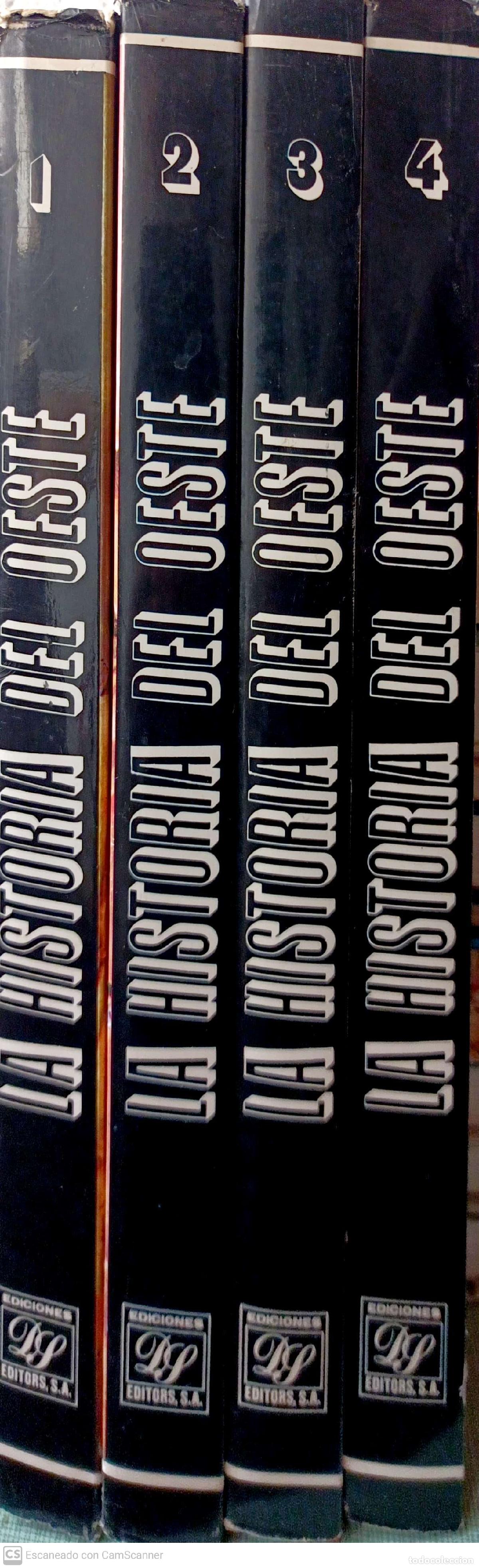 Libros: La Historia del Oeste tomos 1,2,3,4 - No definido - Foto 1