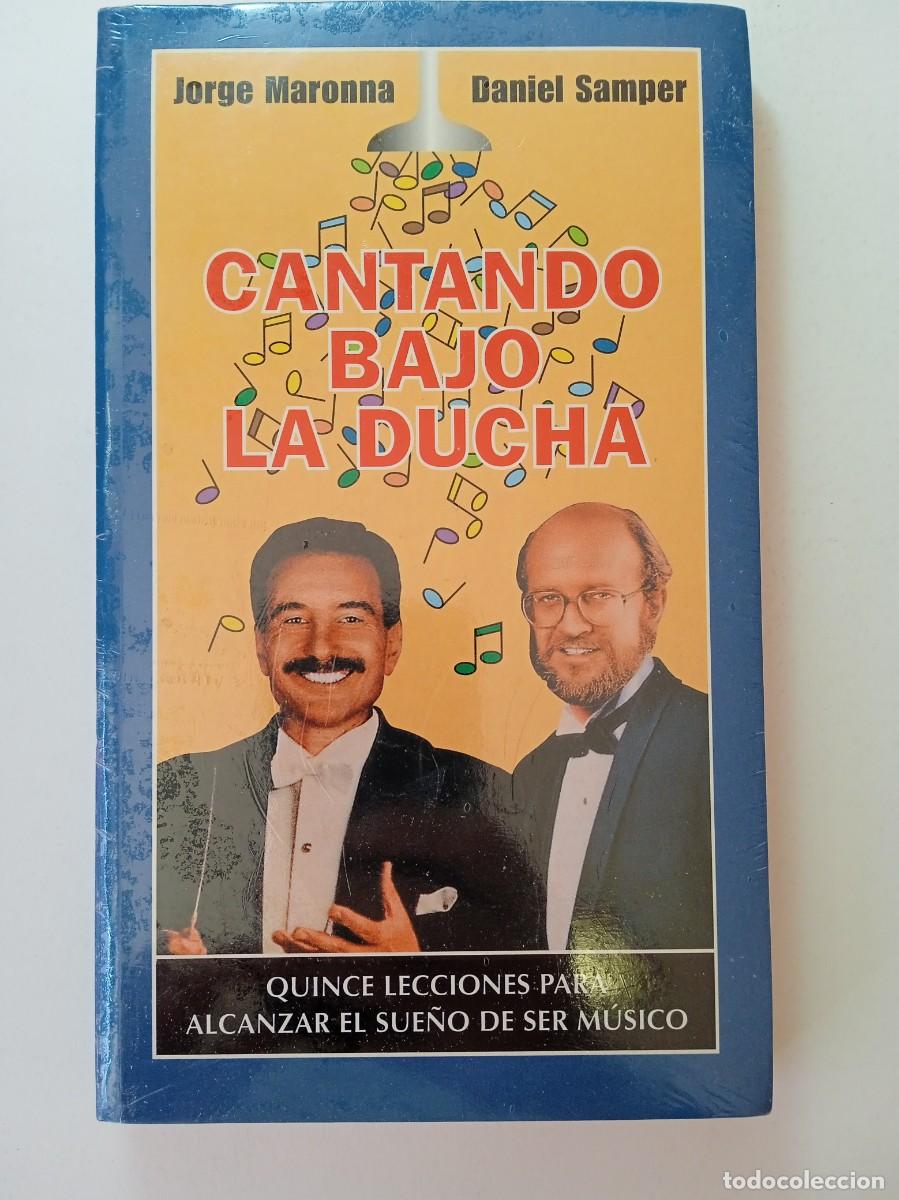 Libros: CANTANDO BAJO LA DUCHA - JORGE MARONNA Y DANIEL SAMPER (NUEVO PRECINTADO) - Foto 1
