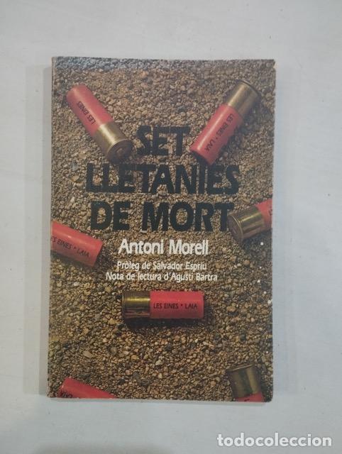 Libros: Antoni Morell - Set lletanies de mort - Foto 1