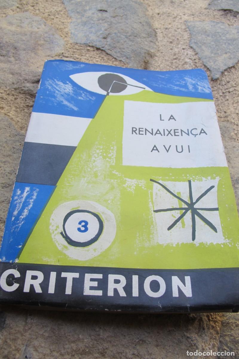 Libros: LA RENAIXEN&Ccedil;A AVUI. CRITERION 3 V.V.A.A. - Foto 1