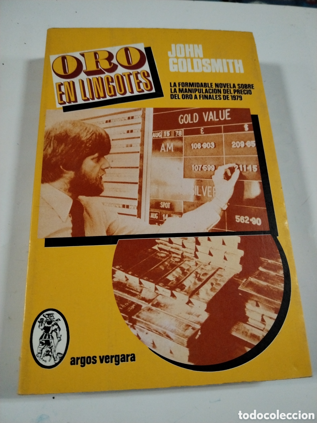 Libros: JOHN GOLDSMITH - ORO EN LINGOTES - Foto 1