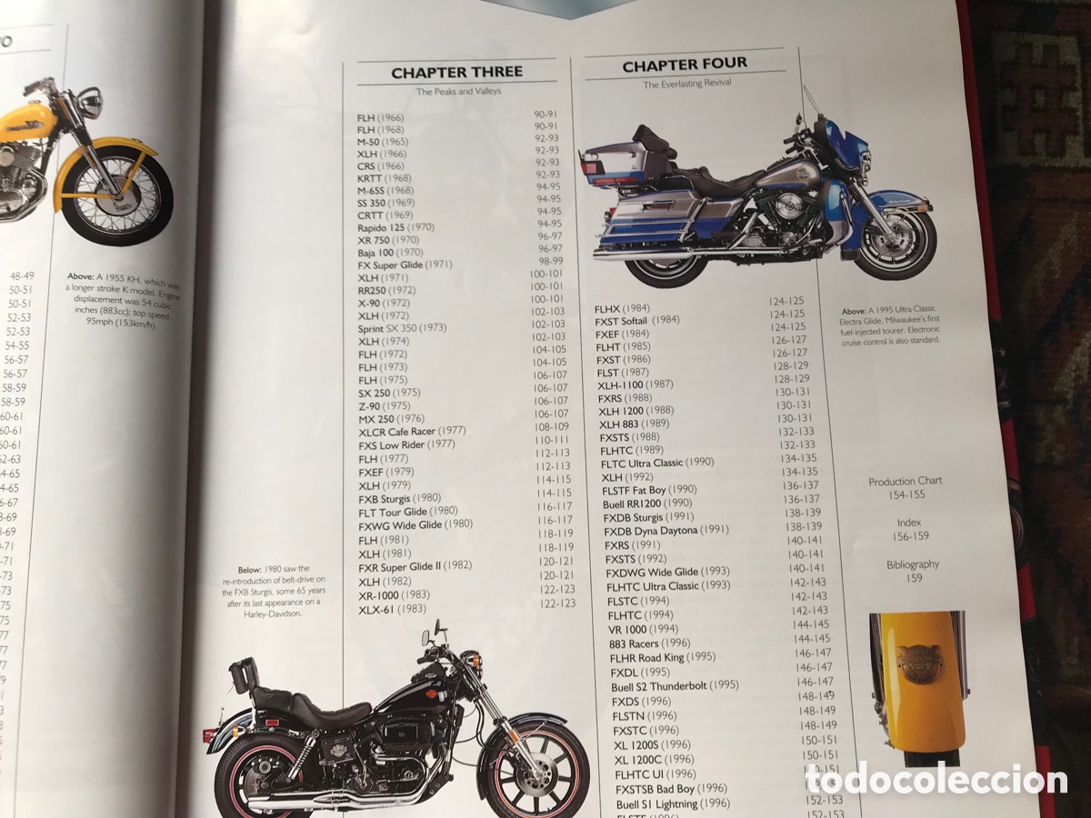 Libros: The complete Harley Davidson. Tod Rafferti y 1000 im&aacute;genes . Dos libros - Foto 4