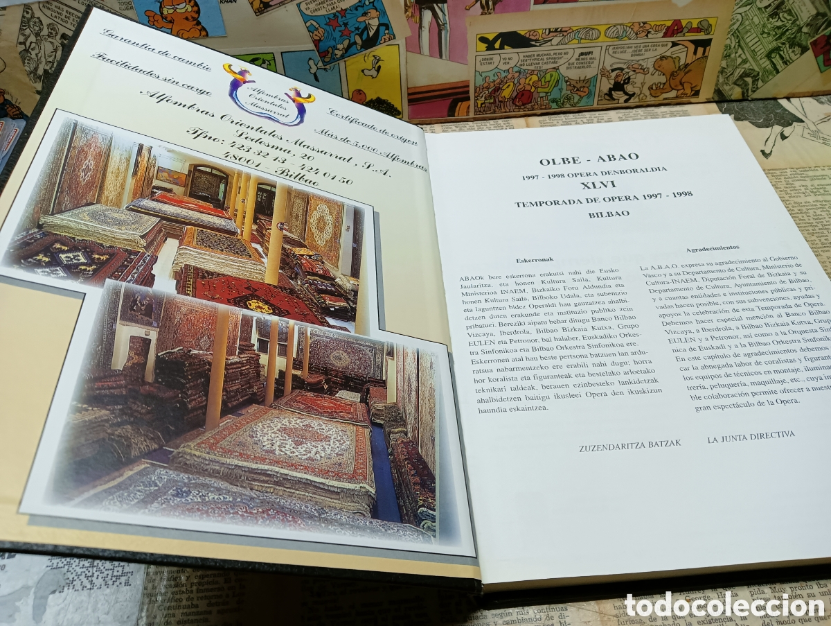 Libros: Opera Denboraldia Bilbo 1997/98 - Foto 2