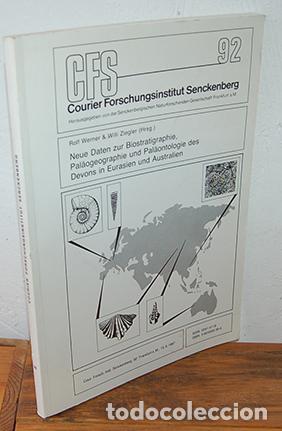 books: CFS - 92. Courier Forschungsinstitu Senckenberg. Neue Daten zur Biostratigraphie, Pal&auml;ogeographie un