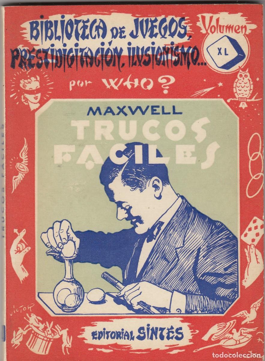 Libros: TRUCOS F&Aacute;CILES. MAXWELL. MAGIA. ACY - Foto 1